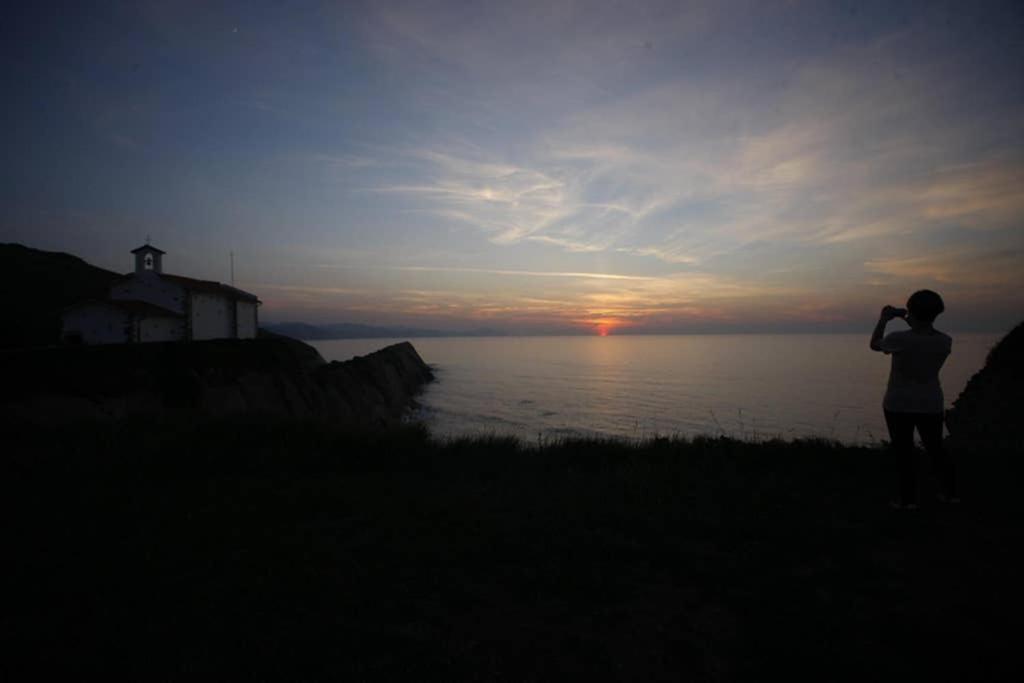 2 Habit, Sala, Terraza, Jardin, Parking Gratis Zumaia Exterior foto